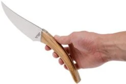Laguiole En Aubrac Le Buron Cheese Knife Olive Wood, KMF99OLI -Kai Shop AUKMF99OLI 08 laguiole en aubrac aukmf99oli 08