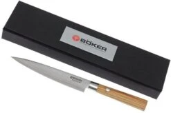 Böker Damast Olive 15.5 Cm Paring Knife, 130434DAM -Kai Shop BO130434DAM 06 boker damast olive bo130434dam 06