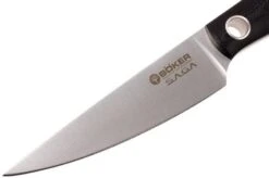 Böker 131264, Saga Paring Knife 10 Cm, Blue Satin Finish -Kai Shop BO131264 03 boker saga satin bo131264 03