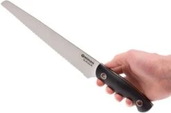 Böker 131281 Saga Bread Knife 23 Cm, Blue Satin Finish -Kai Shop BO131281 08 boker saga satin bo131281 08