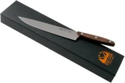 Due Cigni 1896, 2C1007NO Carving Knife 20 Cm, Walnut Wood -Kai Shop DG2C1007NO 06 due signi 1896