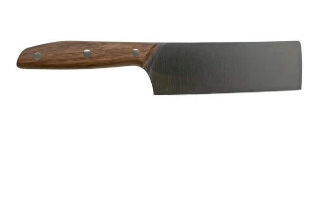 Due Cigni 1896, 2C1021NO Nakiri 16.5 Cm, Walnut Wood 2 Due Cigni 1896, 2C1021NO Nakiri 16.5 Cm, Walnut Wood - Image 2