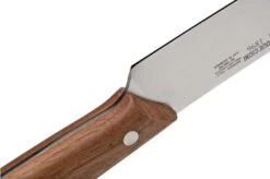 Due Cigni Cookout 1896, 2C1024NO Butcher's Knife Walnut Wood 27 Cm 10 Due Cigni Cookout 1896, 2C1024NO Butcher's Knife Walnut Wood 27 Cm -Kai Shop DG2C1024NO 05 duecigni