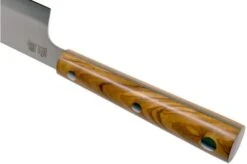 Due Cigni Hakucho Gyuto 21 Cm, Olive Wood -Kai Shop DG2C507OL 04 due cigni