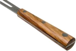 Due Cigni Hakucho Meat Fork 18.5 Cm, Olive Wood -Kai Shop DG2C511OL 04 due cigni