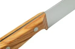 Due Cigni Tuscany 2C744-22OL Carving Knife 22 Cm Olive Wood -Kai Shop DG2C744 22OL 05 duecigni
