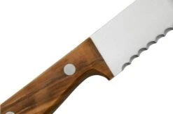 Due Cigni Tuscany 2C761-20OL Bread Knife 20 Cm Olive Wood -Kai Shop DG2C761 20OL 05 duecigni