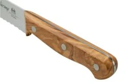 Due Cigni Tuscany 2C761-20OL Bread Knife 20 Cm Olive Wood -Kai Shop DG2C761 20OL 06 duecigni