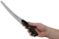 Due Cigni Arne Line Bread Knife 23 Cm, Black -Kai Shop DG2C903 06 due cigni arne