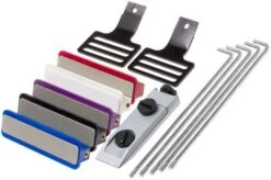 EZE-LAP DMD/C Kit, Sharpening System With 5 Sharpening Stones