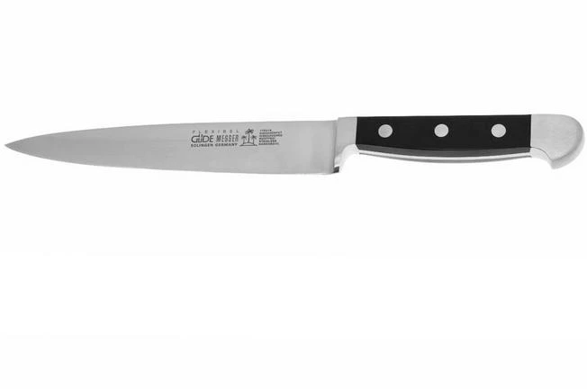 Güde Alpha Flexible Filleting Knife, 1765/18 1 Güde Alpha Flexible Filleting Knife, 1765/18