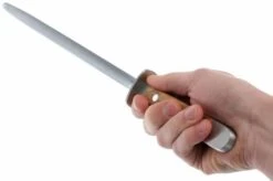 Güde Alpha Olive Honing Steel, X055/26 -Kai Shop GUX055 26 04 gude alpha olive gux055 26 04