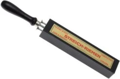 Herold Solingen HS56J Double-sided Adjustable Leather Strop(green) -Kai Shop HS56J 04 herold solingen spanriem groen hs56j 04