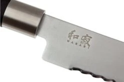 Kai Wasabi Black Bread Knife 23cm 6723B -Kai Shop KAWB 6723B 04 kai wasabi black broodmes kawb 6723b 04