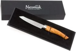 Nesmuk SOUL Paring Knife 9,6 Cm, Olive Wood, S3O902013 -Kai Shop NES3O902013 07 nesmuk soul nes3o902013 07