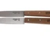 Opinel Paring Knives, Set Of 2 N°122 Natural, Stainless
