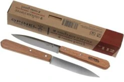 Opinel Paring Knives, Set Of 2 N°122 Natural, Stainless -Kai Shop OP001223 07 opinel no 112 op001223 07
