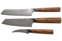 PUMA IP Small Chef, Santoku, Paring Knife 821212, 3-piece Knife Set