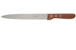 Robert Herder 1602100004 Bread And Carving Knife 25 Cm, Plum Wood
