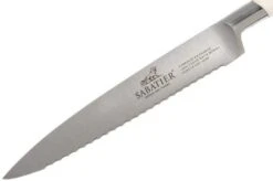 Lion Sabatier Edonist Perle Serrated Utility Knife 12 Cm, White, 807381 -Kai Shop SA807381 03 lion sabatier edonist perie sa807381 03