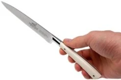 Lion Sabatier Edonist Perle Serrated Utility Knife 12 Cm, White, 807381 -Kai Shop SA807381 07 lion sabatier edonist perie sa807381 07