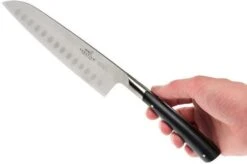 Lion Sabatier Edonist Santoku 18 Cm, Black, 807880 -Kai Shop SA807880 07 lion sabatier edonist sa807880 07