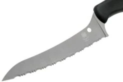 Spyderco Z-Cut K14SBK Utility Knife 11 Cm, Black Double Serrations -Kai Shop SPK14SBK 03 spyderco