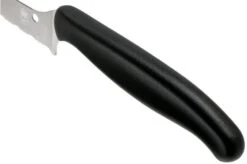 Spyderco Z-Cut K14SBK Utility Knife 11 Cm, Black Double Serrations -Kai Shop SPK14SBK 05 spyderco