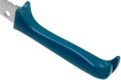 Spyderco Counter Puppy Serrated Tomato Knife Blue, K20SBL -Kai Shop SPK20SBL 04 spyderco