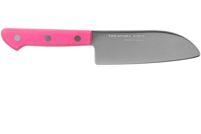 Sakai Takayuki Kids 07401 Children's Chef's Knife Pink 12 Cm 2 Sakai Takayuki Kids 07401 Children's Chef's Knife Pink 12 Cm - Image 2