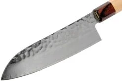 Sakai Takayuki Santoku 33-Layer Damascus Hammered WA 17 Cm -Kai Shop TA07472 03 sakai takayuki