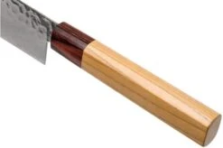 Sakai Takayuki Nakiri 33-Layer Damascus Hammered WA 16 Cm -Kai Shop TA07473 05 sakai takayuki