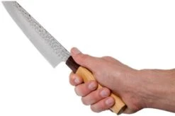 Sakai Takayuki Bunka 33-Layer Damascus Hammered WA 20 Cm -Kai Shop TA07480 06 sakai takayuki