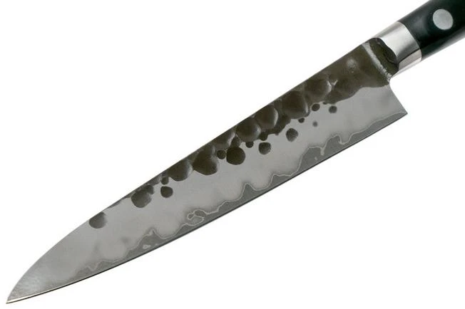Tojiro DP 3-layer Hammered Blade Utility Knife 13 Cm, F-1101 3 Tojiro DP 3-layer Hammered Blade Utility Knife 13 Cm, F-1101 - Image 3