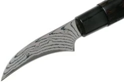 Tojiro Shippu Black Damascus Turning Knife 7 Cm, FD-1590 -Kai Shop TJFD 1590 03 tojiro sippu black