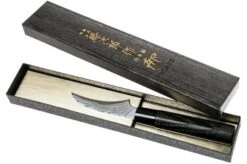 Tojiro Shippu Black Damascus Turning Knife 7 Cm, FD-1590 -Kai Shop TJFD 1590 08 tojiro sippu black