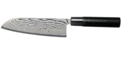 Tojiro Shippu Black Damascus Santoku 17 Cm, FD-1597