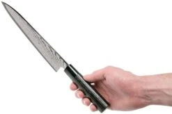 Tojiro Shippu Black Damascus Carving Knife 21 Cm, FD-1599 -Kai Shop TJFD 1599 06 tojiro sippu black