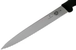 Victorinox Fibrox Serrated Carving Knife, 25 Cm -Kai Shop VT5 4433 25 03 victorinox fibrox