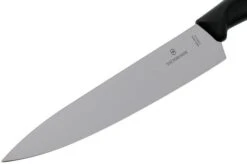 Victorinox SwissClassic 6.8003.22G Carving Knife 22 Cm, Black -Kai Shop VT6 8003 22G 03 victorinox