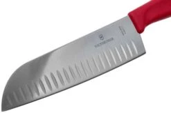 Victorinox SwissClassic 6.8521.17G Santoku With Dimples 17 Cm, Red -Kai Shop VT6 8521 17G 03 victorinox
