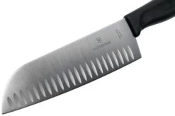Victorinox SwissClassic 6.8523.17G Santoku With Dimples 17 Cm, Black -Kai Shop VT6 8523 17G 03 victorinox