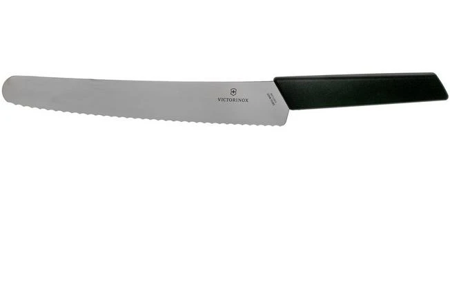 Victorinox Swiss Modern Bread Knife 22 Cm, Black 1 Victorinox Swiss Modern Bread Knife 22 Cm, Black