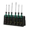 Wera Kraftform Micro 6-piece Screwdriver Set With Holder, 5118150001
