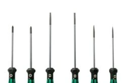 Wera Kraftform Micro 6-piece Screwdriver Set With Holder, 5118150001 -Kai Shop WO5118150001 04 wera
