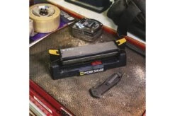 Work Sharp Benchstone Tri-brasive Knife Sharpener, WSBCHBSS -Kai Shop WSBCHBSS 03 work sharp