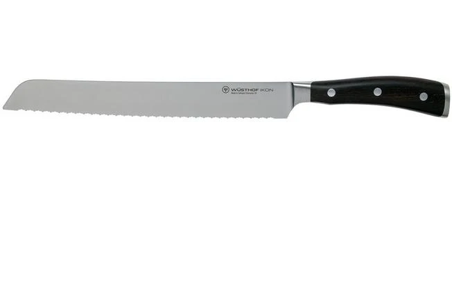 Wüsthof Ikon Double Serrated Bread Knife 23 Cm, 1010531123 1 Wüsthof Ikon Double Serrated Bread Knife 23 Cm, 1010531123