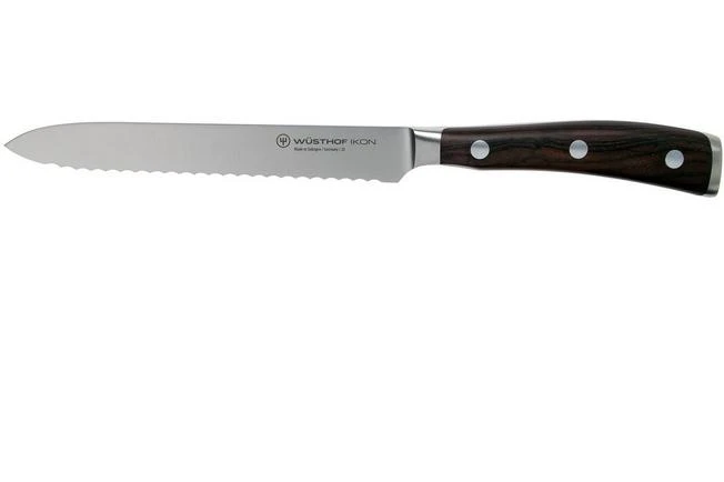 Wüsthof Ikon Sausage Knife 14 Cm, 1010531614 1 Wüsthof Ikon Sausage Knife 14 Cm, 1010531614