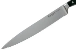 Wüsthof Classic Serrated Carving Knife 23 Cm, 1040100923 -Kai Shop WU1040100923 03 wusthof classic v202009