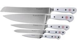 Wüsthof Classic White 5-piece Knife Set Version Bread Knife Inclusief Block, 1090270502 -Kai Shop WU1090270502 05 wusthof v202106